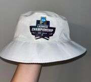 NCAA Women’s Lacrosse Championship Logo White Bucket Hat