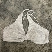 Gray Sports Bra