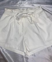 White Shorts 