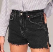 Abercrombie & Fitch Abercrombie Curve Love Mom Short High Rise