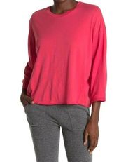 Sundry Long Sleeves T-Shirt Top Hibiscus Color Size 3 Large NEW