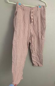 Pink 3/4 Length Pants