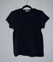 Rag & Bone Short Sleeve Tee M Black