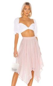 Majorelle Wesley Skirt in Baby Pink Size Small