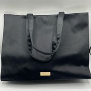 Carolina Herrera Black Good Girl Fabric Tote Bag