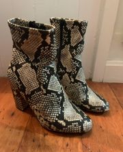 Snakeskin Boots