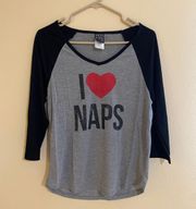 I ❤️ Naps T-shirt 