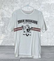 True Religion, Buddha World Tour Cotton T-Shirt, Medium