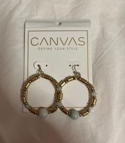 Canvas Earrings