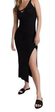 LNA Clothing Estelle Tank Dress Black 2X New