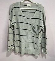 NWOTs Promesa Striped Oversized Sweater