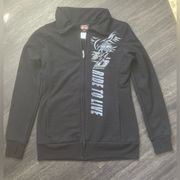 Harley Davidson Black Zip up Hoodie. Women’s Size Medium.