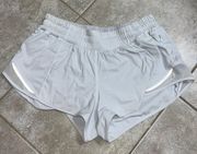 White Hotty Hot 2.5” Shorts