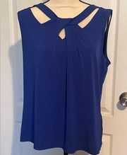 Nine West Large Blue tank top. Like new.