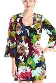 Trina Turk Bonita Dress Silk Floral Women's Size 2