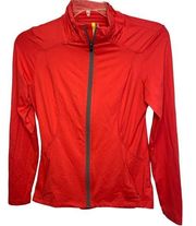 Lole Athletic Material Stretchy Running Jacket Sz M