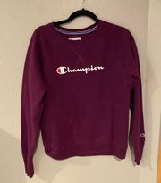 Champion Purple Crewneck