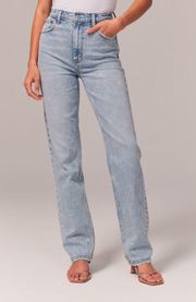 Curve Love The 90s Straight Ultra High Rise Jeans