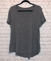 🇺🇸 Merona Scoop Neck Gray Short Sleeve Tee Shirt