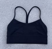 Black Sports Bra Size 6