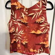 Tommy Bahama 100 % Silk sleeveless top