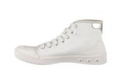 Rag & Bone High Top Sneakers Canvas Lace Up Metallic Accent Heel White 37 7