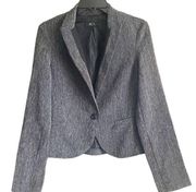 BCX Heather Gray Single Button Blazer. Juniors. Size Small.