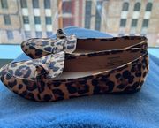 NWOT Leopard Print Loafers/Flats