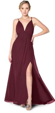 Cabernet Bridesmaid Dress