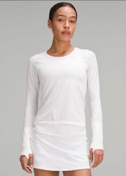 White Swiftly Tech Long Sleeve