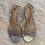 I.Miller Women’s Shoes BNWOT size 10 silver color so beautiful shoes