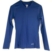 Eastbay Navy blue Woman's Small thermal dry fit shirt