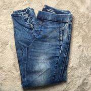 Denizen from LEVIS Low Rise Ankle Jegging Light Blue size s