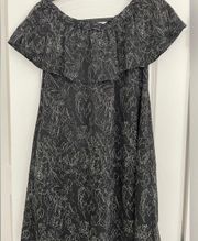 Black Off Shoulder Dress Size XXS