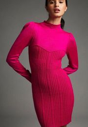 Turtleneck Sweater Dress, Size S