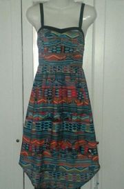 Tilly's Long Sleeveless High Low Dress