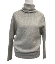 AllSaints Wool Cashmere Blend Jumper Sweater Marled Gray size XS Extra Small