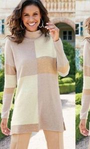 ✧⋆Soft Surroundings✧ Quadro Wool Tunic Sweater