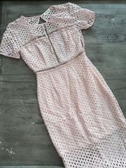 Matilda Pink-A-Boo Dress
