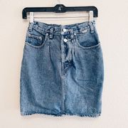 Vintage Espirit Jean Skirt