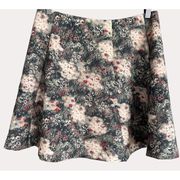 LC Lauren Conrad Disney Collection Bambi A-Line Skirt Flower Meadow Floral M bv