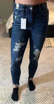 Distressed Skinny Jeans