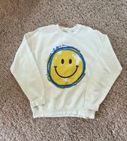 Smiley Face Crew Neck