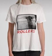 One Teaspoon Rollers Graphic Tee in White