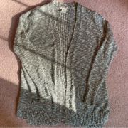 cozy grey cardigan