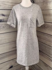 Heather Grey Short Sleeve T-shirt Dress