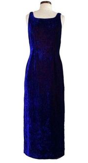 Monsoon TWILIGHT 90s Vintage velvet maxi dress