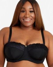 Butterfly Ashley Stewart Convertible Black Lace 46DDD