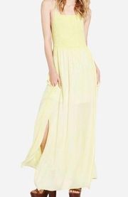 Somedays Lovin Dress Kicking Dust Yellow Maxi