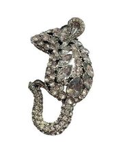 Simply Vera Vera Wang Simulated Crystal Mouse Pin Brooch